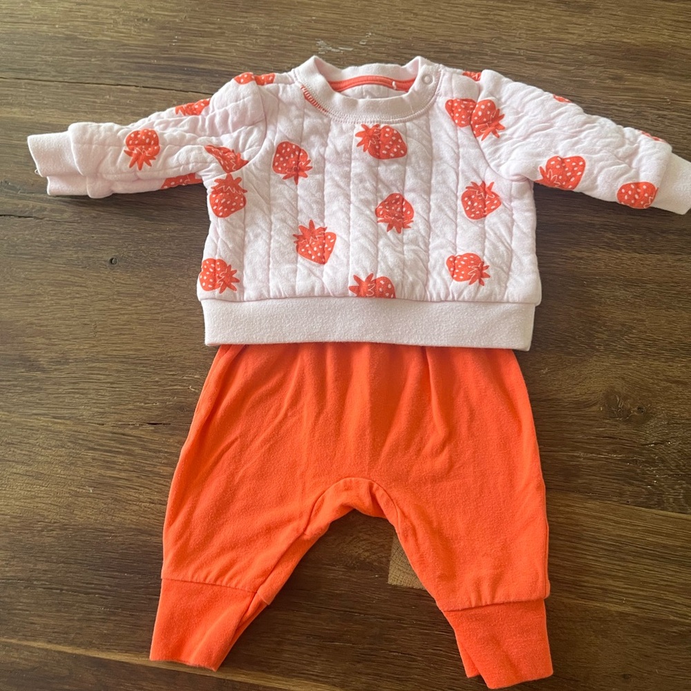 Cat & Jack Pink and Orange Kids Matching Set